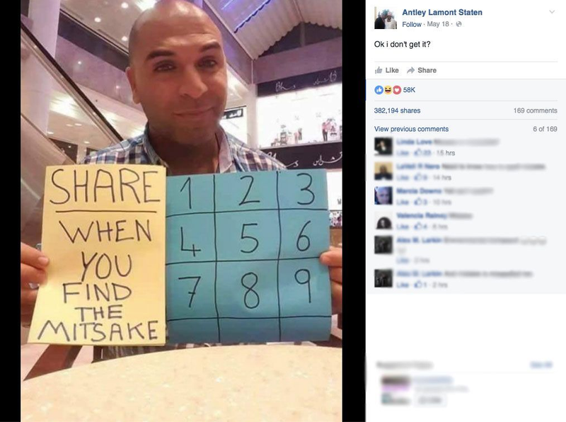 Photo: Antley Lamont Staten on Facebook (via Mashable)